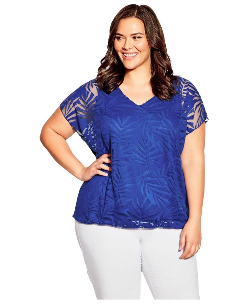 Women's Elora Burnout Top