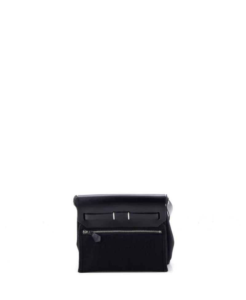 20 Herbag Zip Toile and Leather
