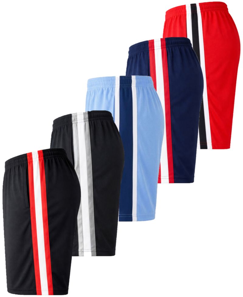 Men's Jump Start 5-Pack Moisture Wicking Performance Shorts