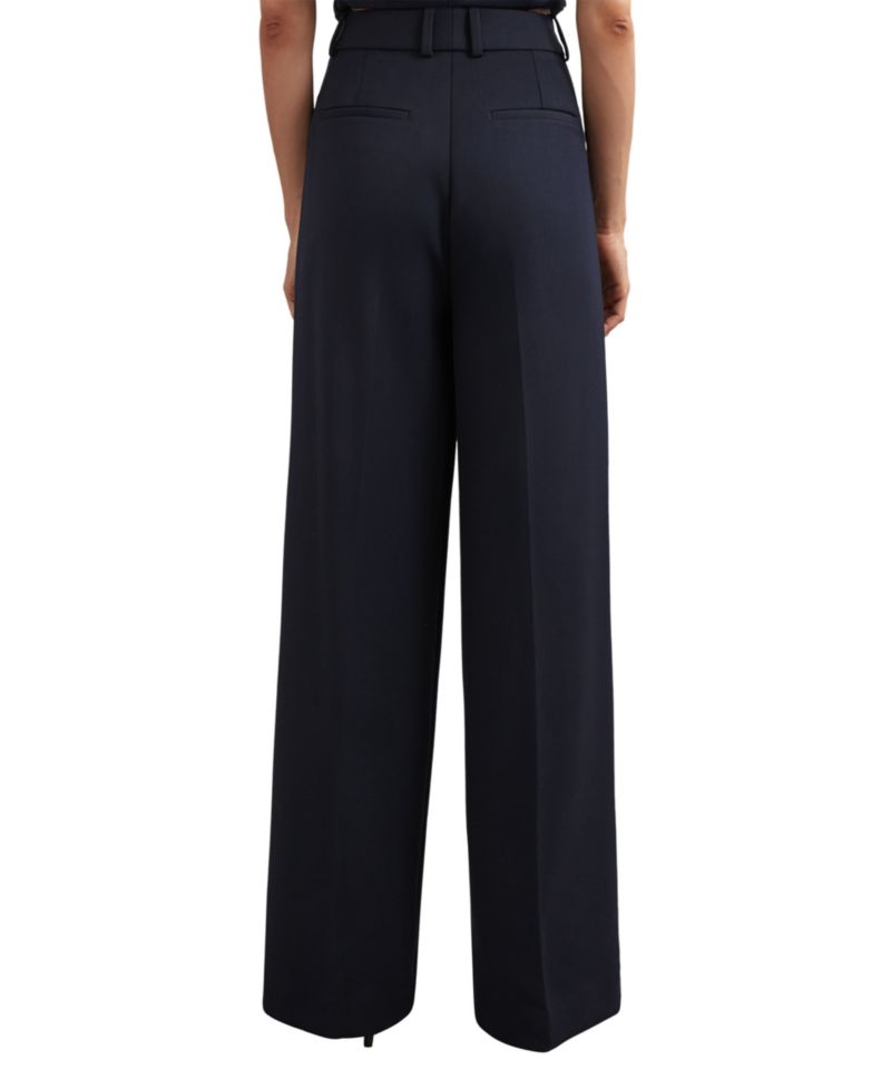 Women's Gabi High-Waisted Wide-Leg Suit Pants