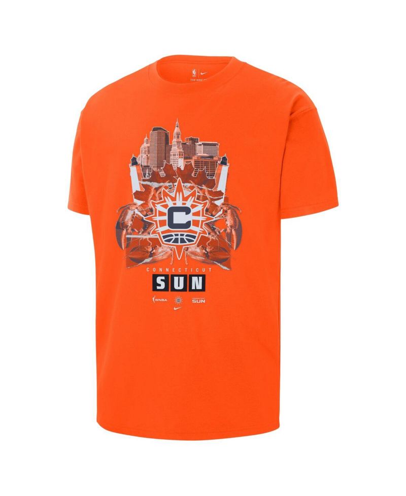 Men's Orange Connecticut Sun Original Content Max90 T-Shirt