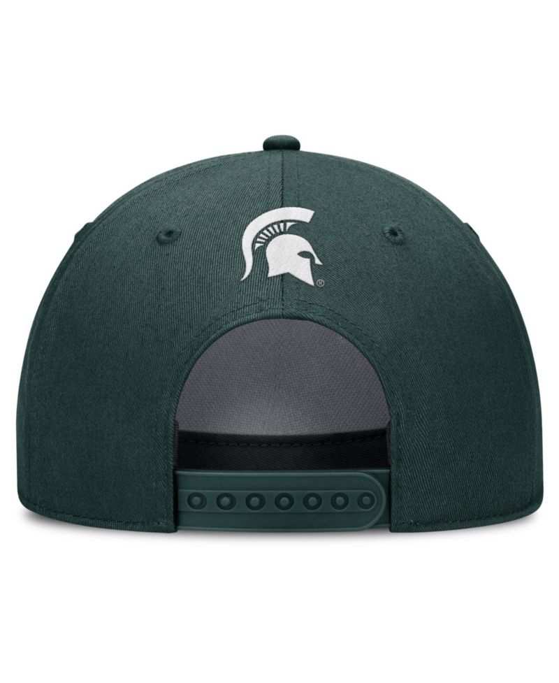 Men's Green Michigan State Spartans Rise Campus Adjustable Hat
