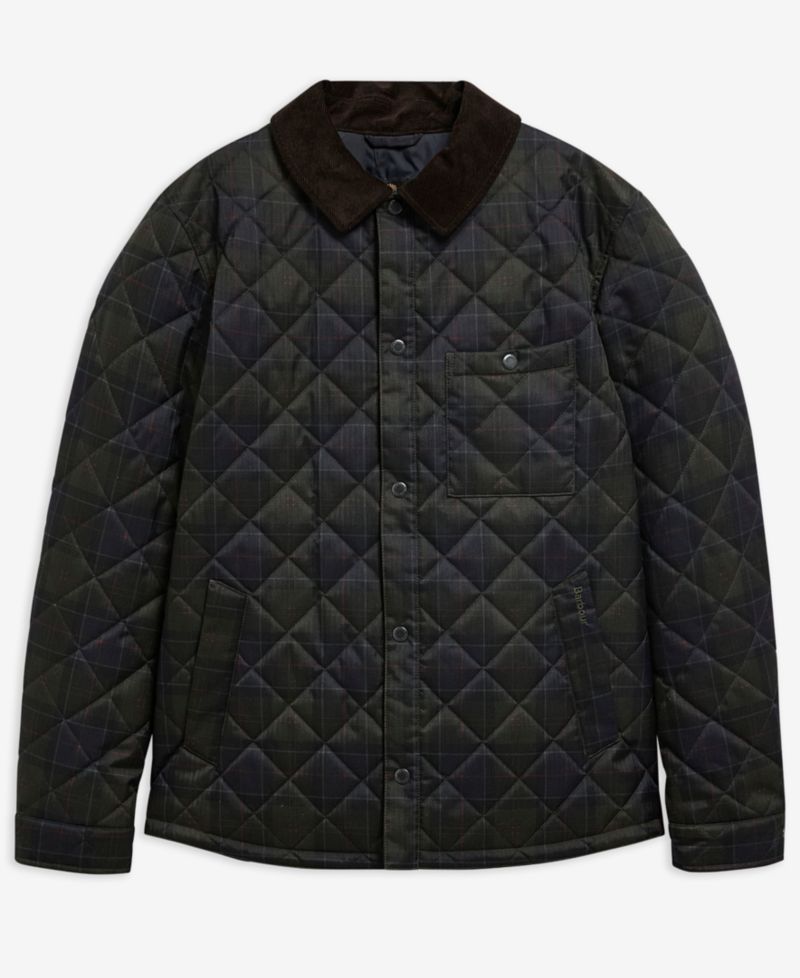Men's Quilted Tartan Jacket