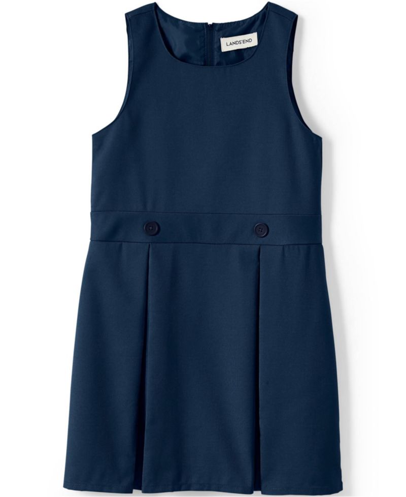 Girls Solid Jumper Top of Knee