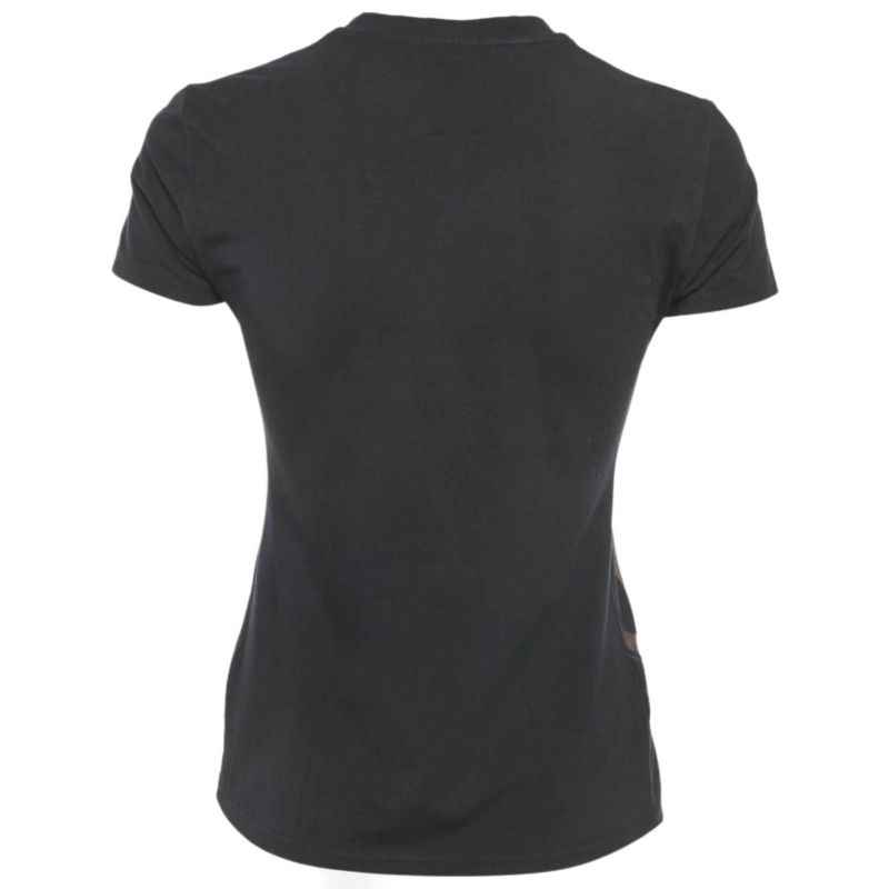 Women's Logo Print Cotton Crew Neck T-Shirt
