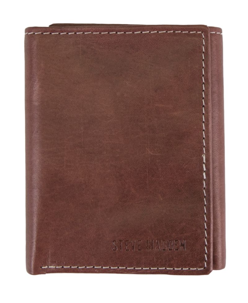 Men's Antique-Like Trifold Wallet