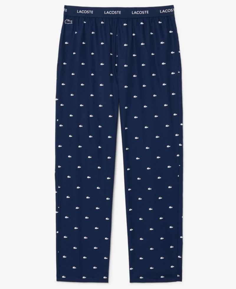 Men's Cotton Crocodile Print Pajama Pants