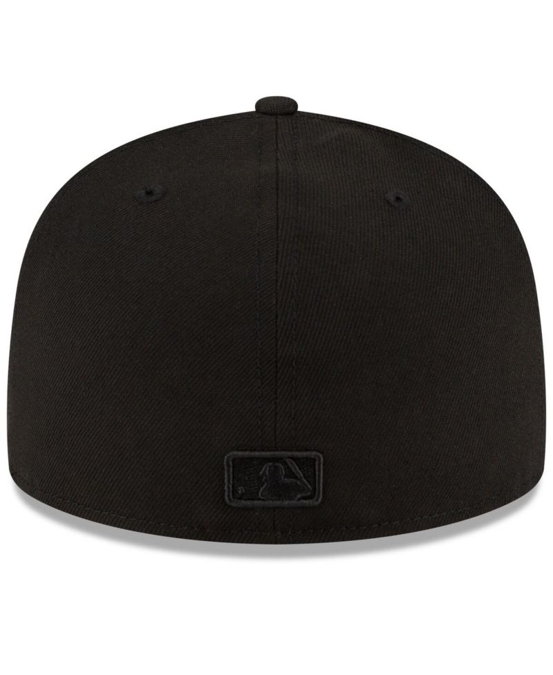 Men's Arizona Diamondbacks Black on Black 59FIFTY Fitted Hat