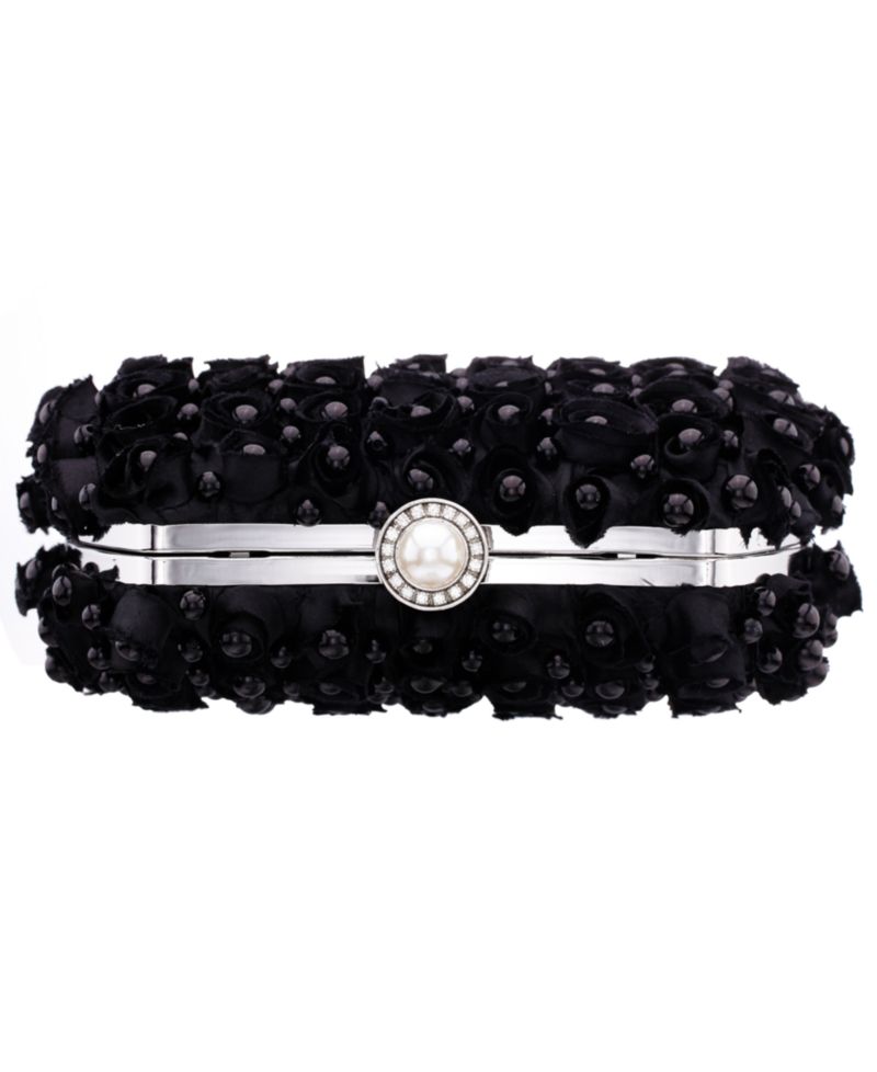 Paloma All Over Imitation Pearl Small Clutch Handbag