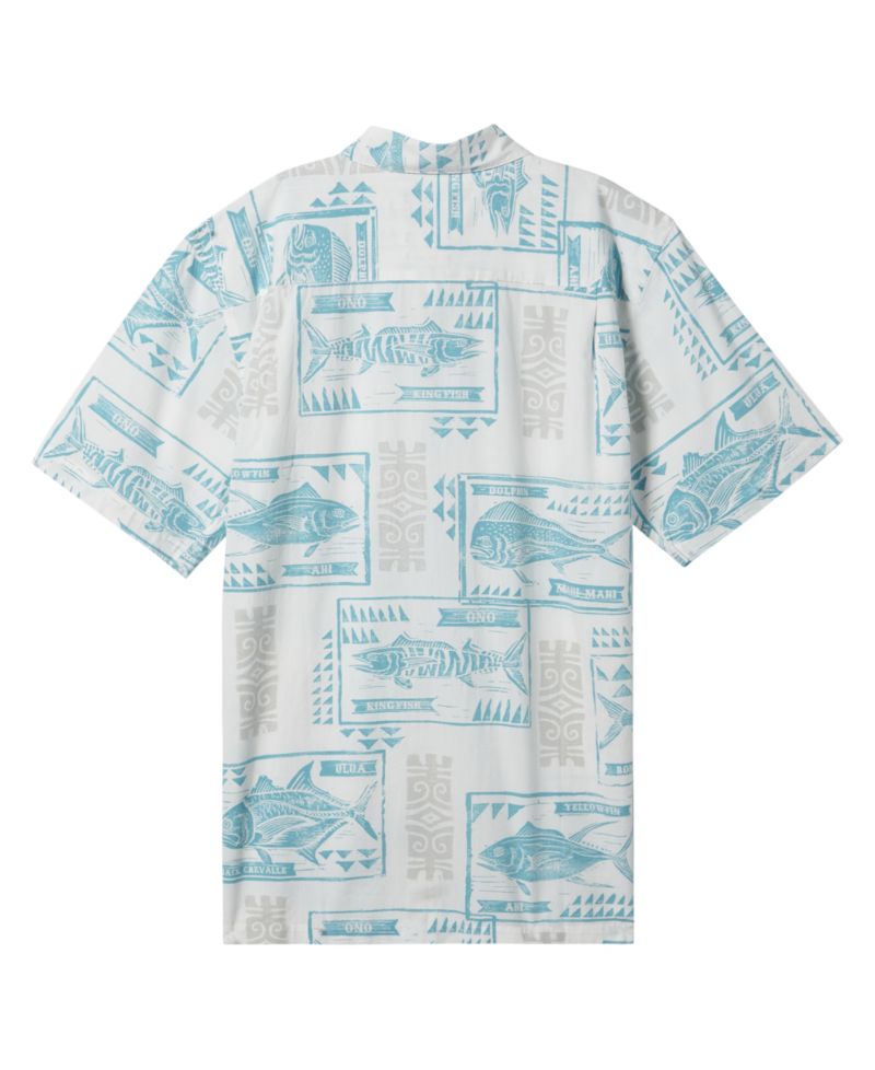 Quiksilver Men's Block Fish Woven Shirt