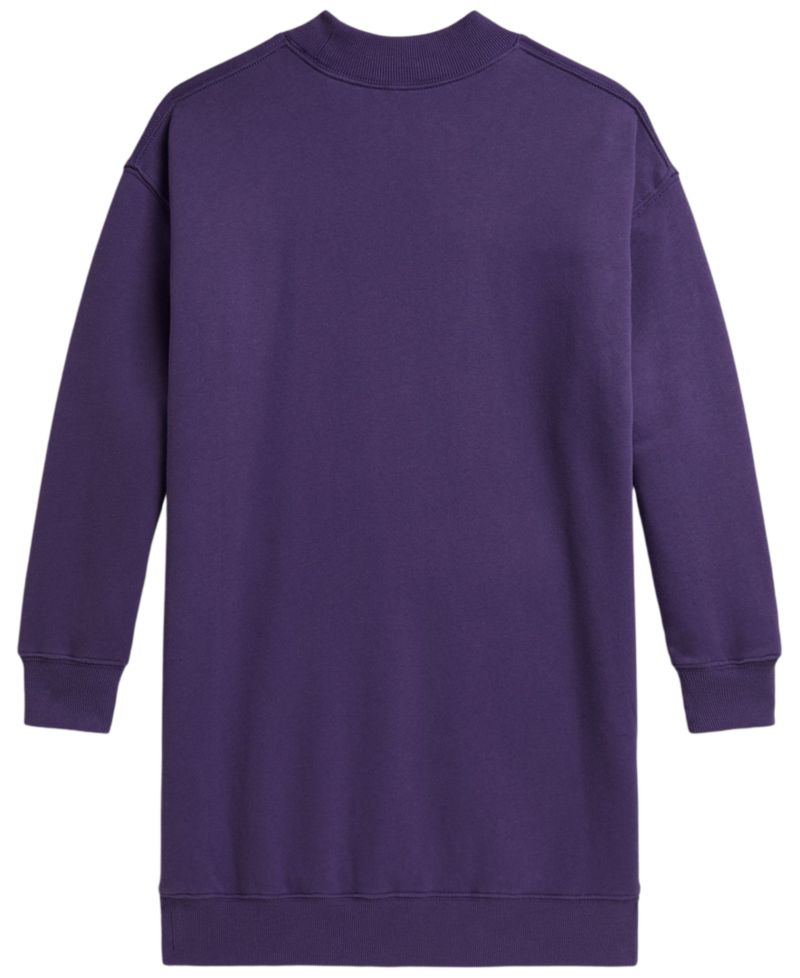 Girls' 7-16 Polo Bear Fleece Sweatshirt Dress