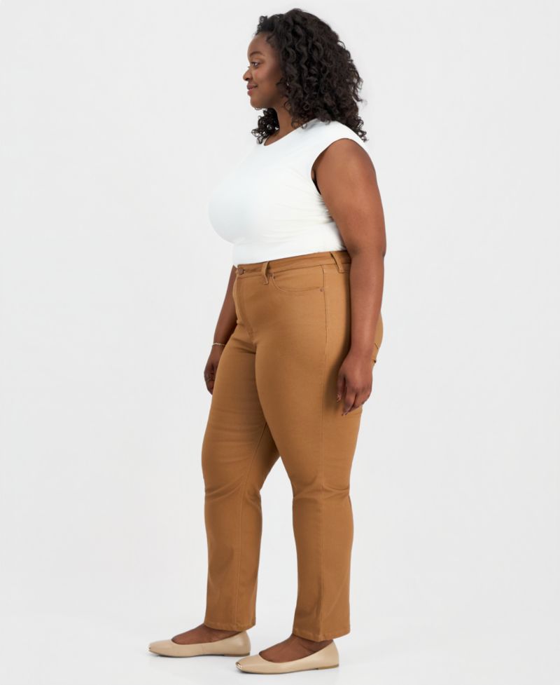 Plus Size Lexington Straight-Leg Jeans
