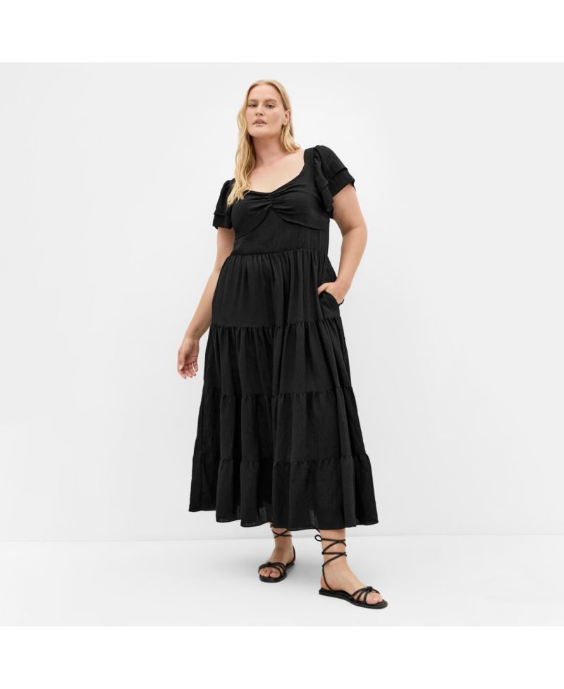 Women's Leo Tier Maxi Dress