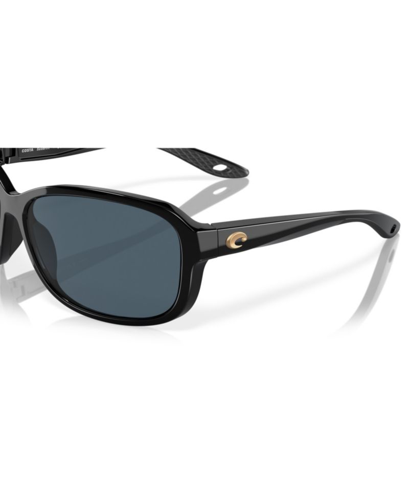 Women's Square Seadrift Polarized Sunglasses, 6S9114