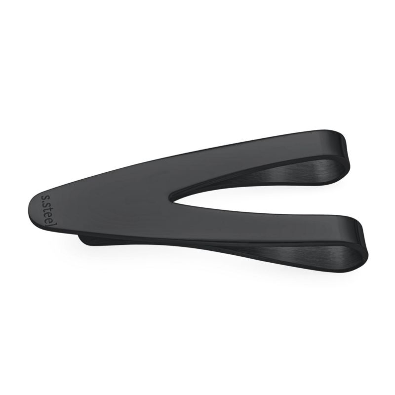 V-Shaped Large Wide Strong Plain Money Clip Card Holder Stainless Steel