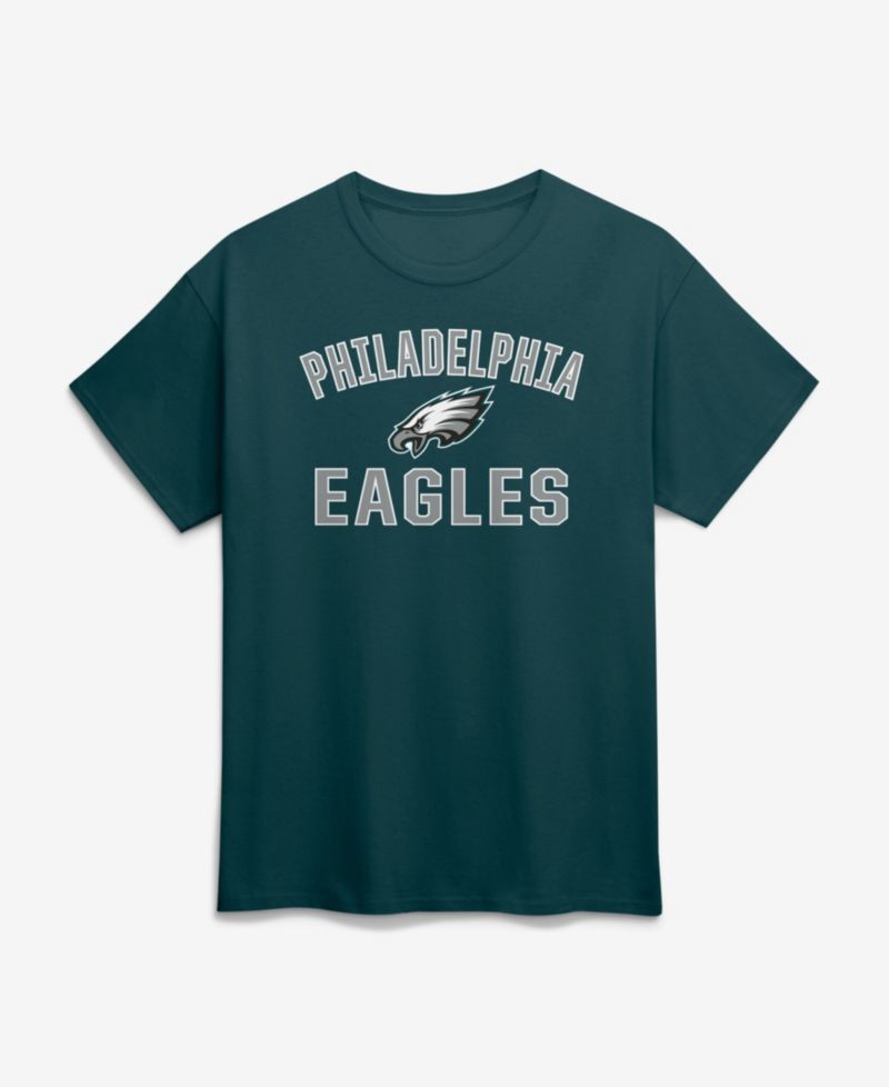 Men's Midnight Green Philadelphia Eagles Cotton Victory Arch T-Shirt