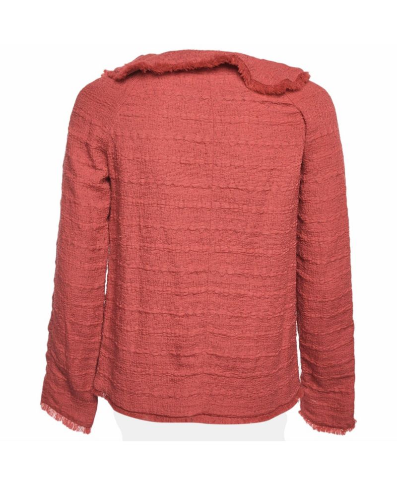 Marni Women's Tweed Fringe-Trim Jacket