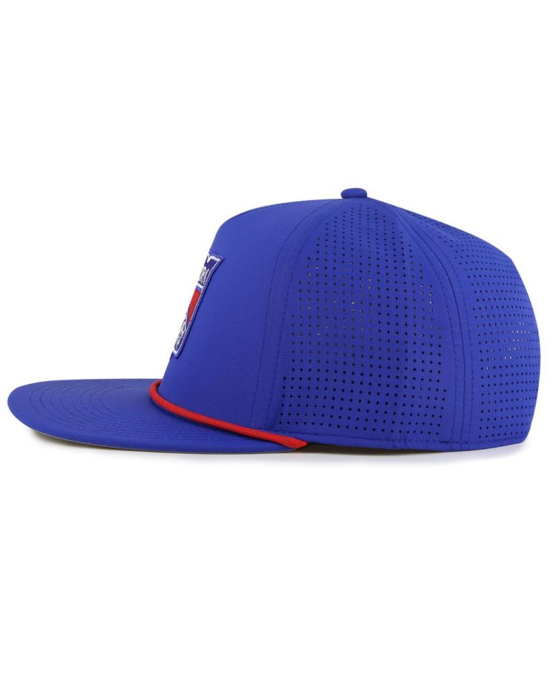 Men's Blue New York Rangers Buxton Pro Tech Adjustable Hat