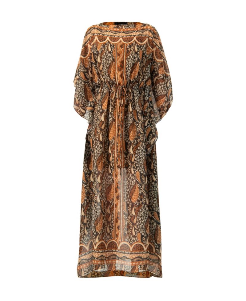 Women's Long Batwing Sleeve Dress