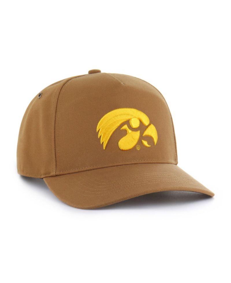 Carhartt x '47 Men's and Women's Brown Iowa Hawkeyes Hitch Adjustable Hat