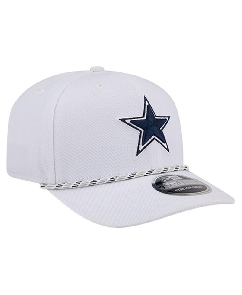 Men's White Dallas Cowboys Gameday Multi Rope 9SEVENTY Adjustable Hat