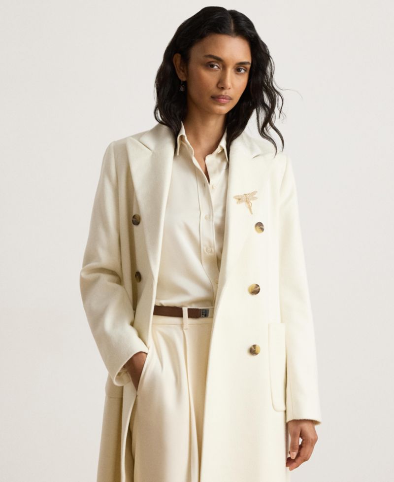 Women's Maxi Wool-Blend Coat
