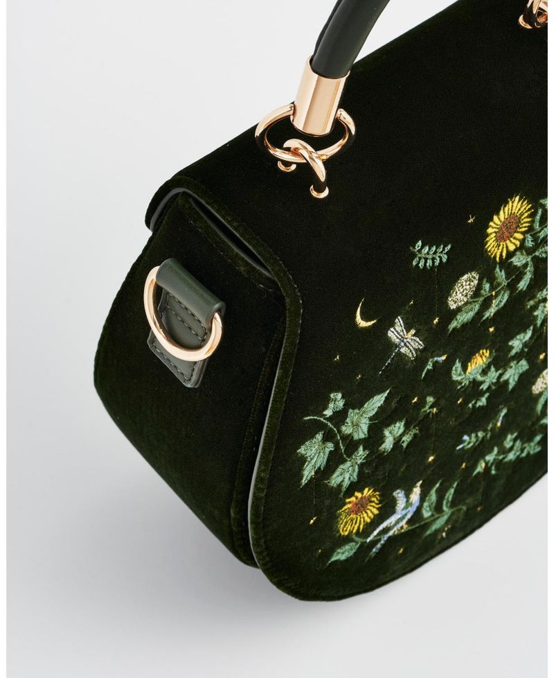 Women's Charlotte Sunflower Top Handle Bag