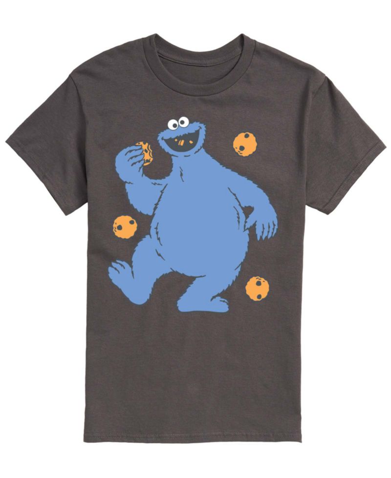 Men's Sesame Street Cookie Monster Short-Sleeve Graphic T-Shirt