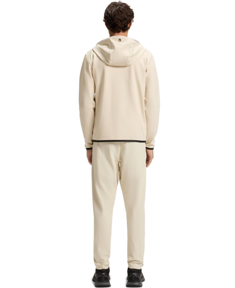 Men's Active Stretch-Gabardine Zip-Up Hoodie