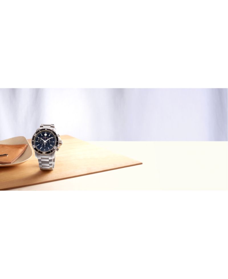 Men's Swiss Chronograph Series 800 Performance Steel Bracelet Diver Watch 42mm
