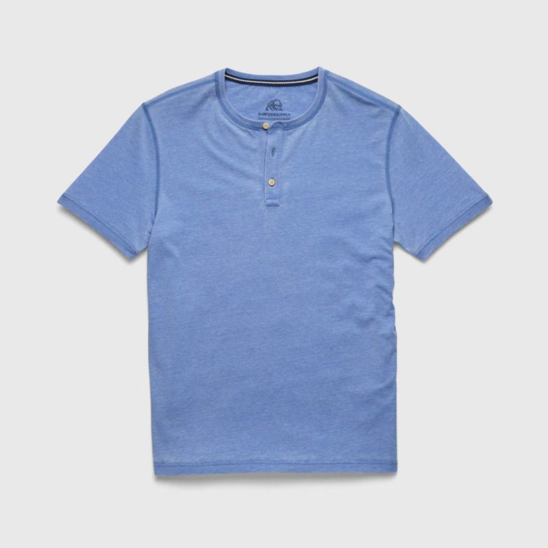 Men's Sean Burnout Henley T-Shirts