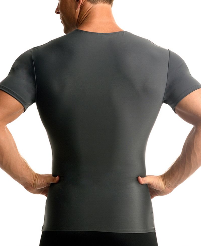 Men's Big & Tall Compression Activewear Short Sleeve Crewneck T-shirt