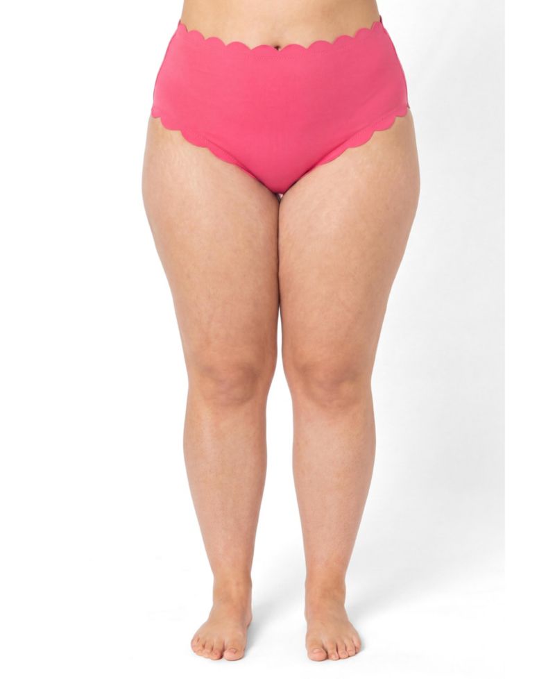 Women's Scallop Trim Swim Brief