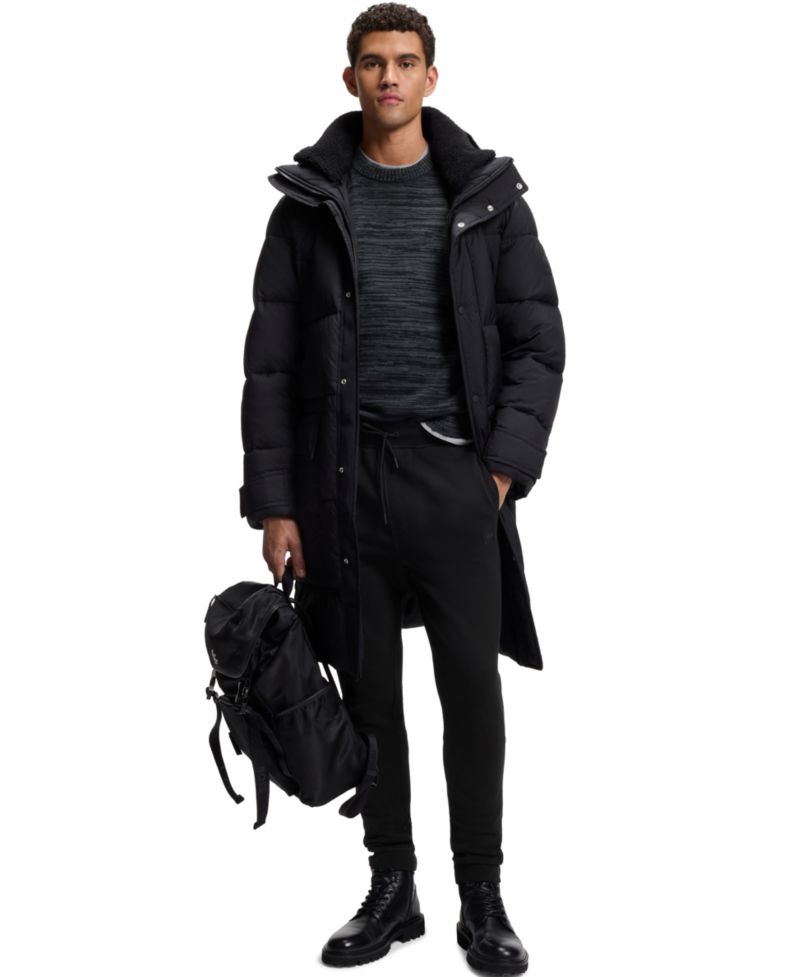 Men's Logo Patch Tracksuit Bottoms