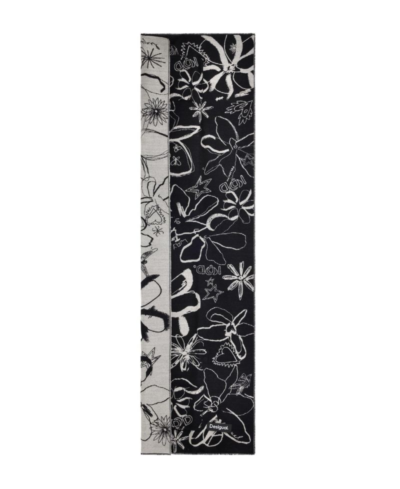 Women's Long printed scarf