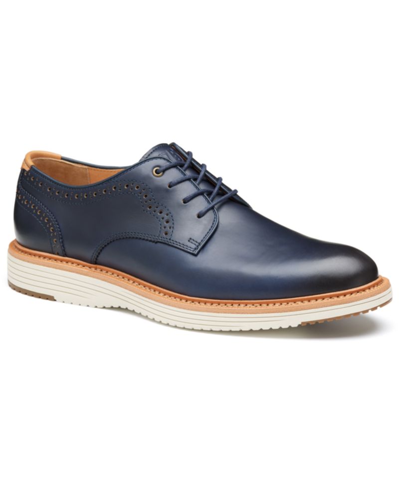 Men's Lace-Up Leather Oxford Shoes