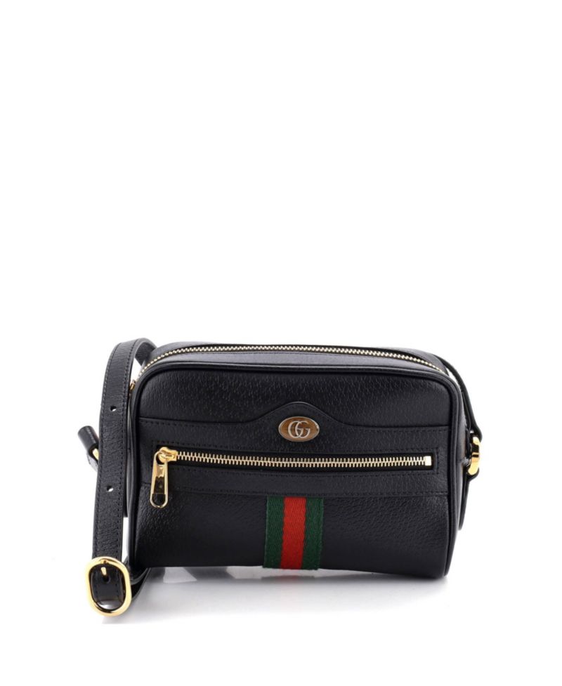 Mini Ophidia Crossbody Leather Shoulder Bag