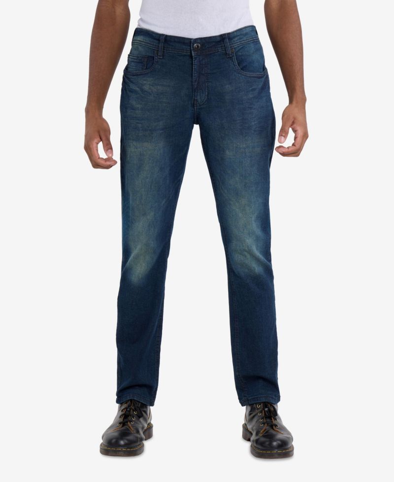 Men's Modern Fit Saddle Stitch Jeans