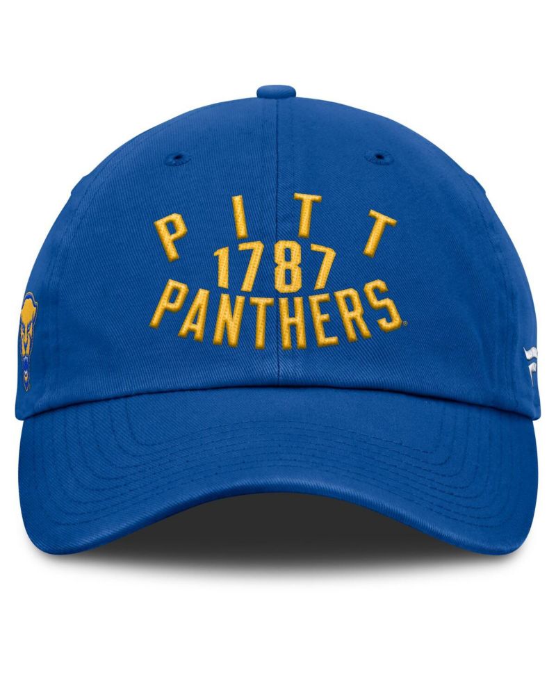 Men's Royal Pitt Panthers Archer Adjustable Hat