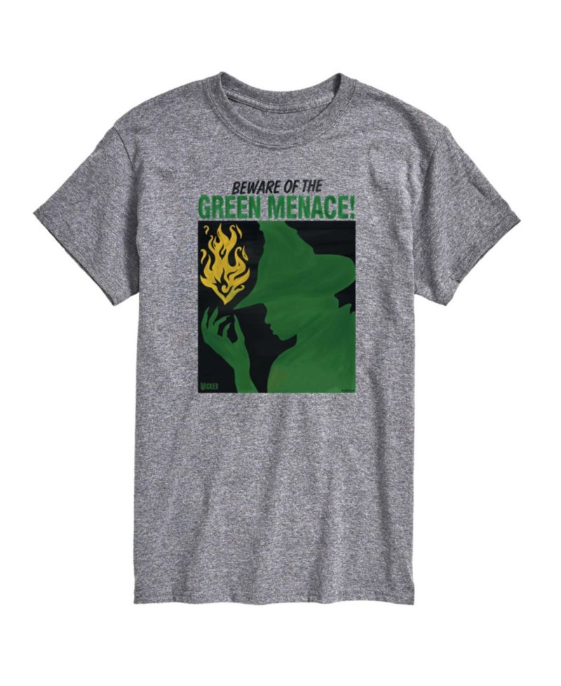 Men's Wicked Part 2 Elphaba Poster Graphic Printed Short-Sleeve T-Shirt