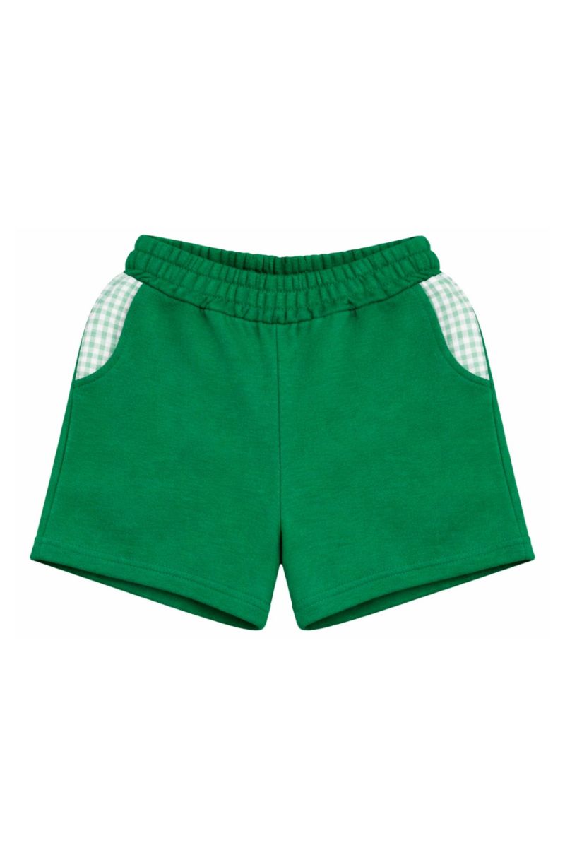 Toddler Bits and Bows Unisex Seersucker Pocket Shorts