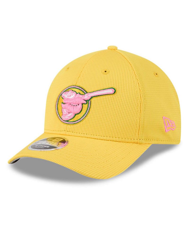 Men's Yellow San Diego Padres City Connect Batting Practice 9FORTY M-Crown Adjustable Hat