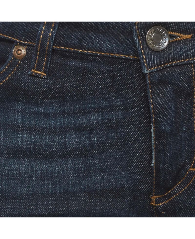 Women's Low-Rise Dark-Rinse Skinny Jeans