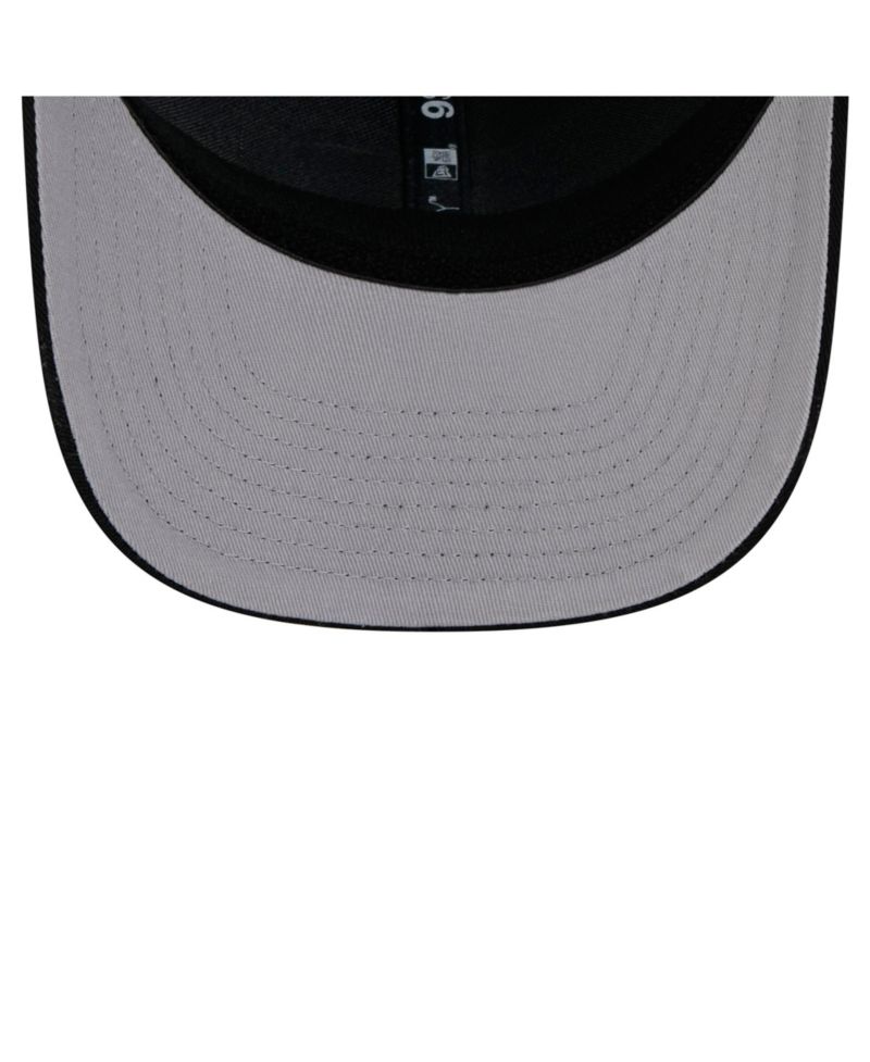 Men's Black/White Philadelphia Flyers Core Trucker 9SEVENTY Stretch-Snap Hat