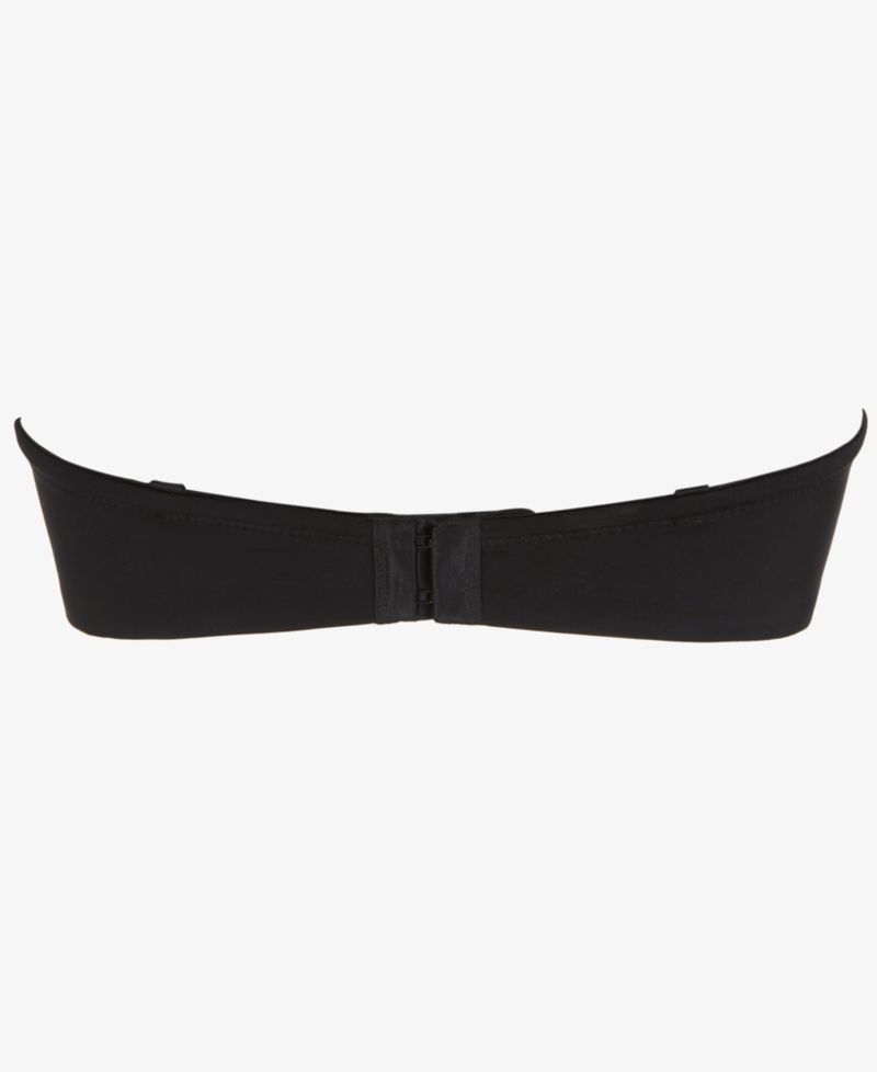 Women's Underwire Strapless Plunging Sleek Micro Bra