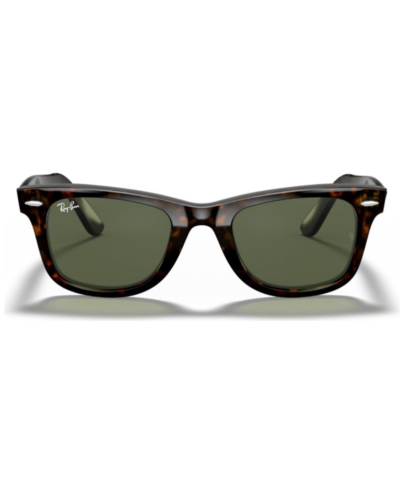 Unisex Low Bridge Fit Sunglasses, RB2140F ORIGINAL WAYFARER CLASSIC 52