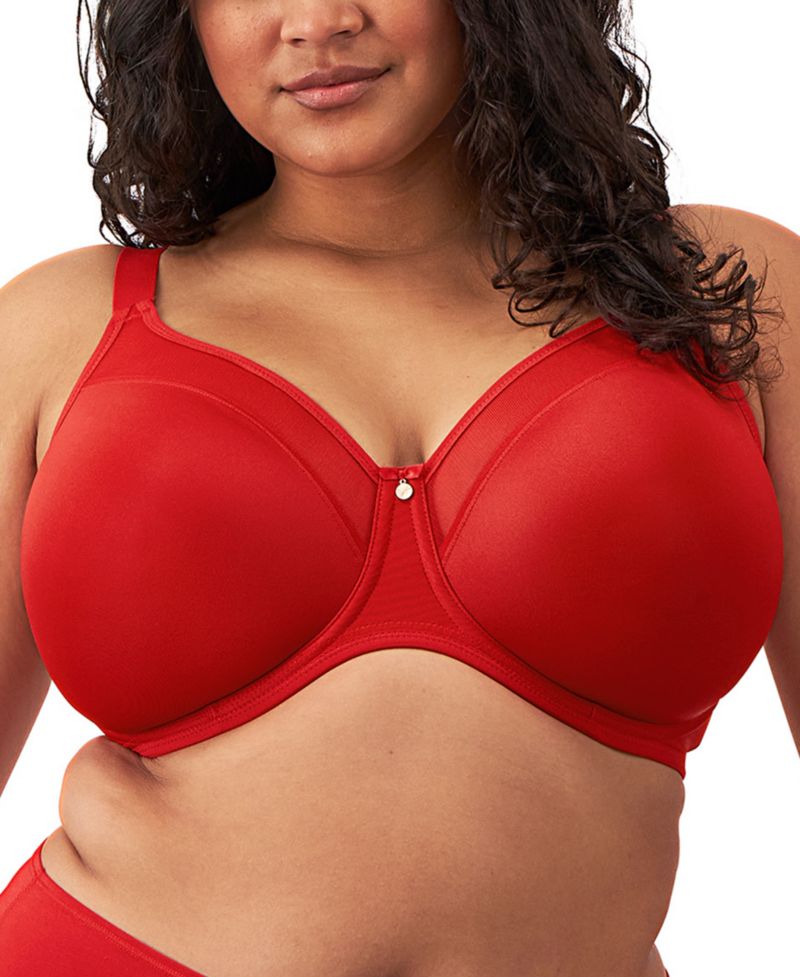 Plus Size Smooth Underwire Molded Non Padded Bra EL4301