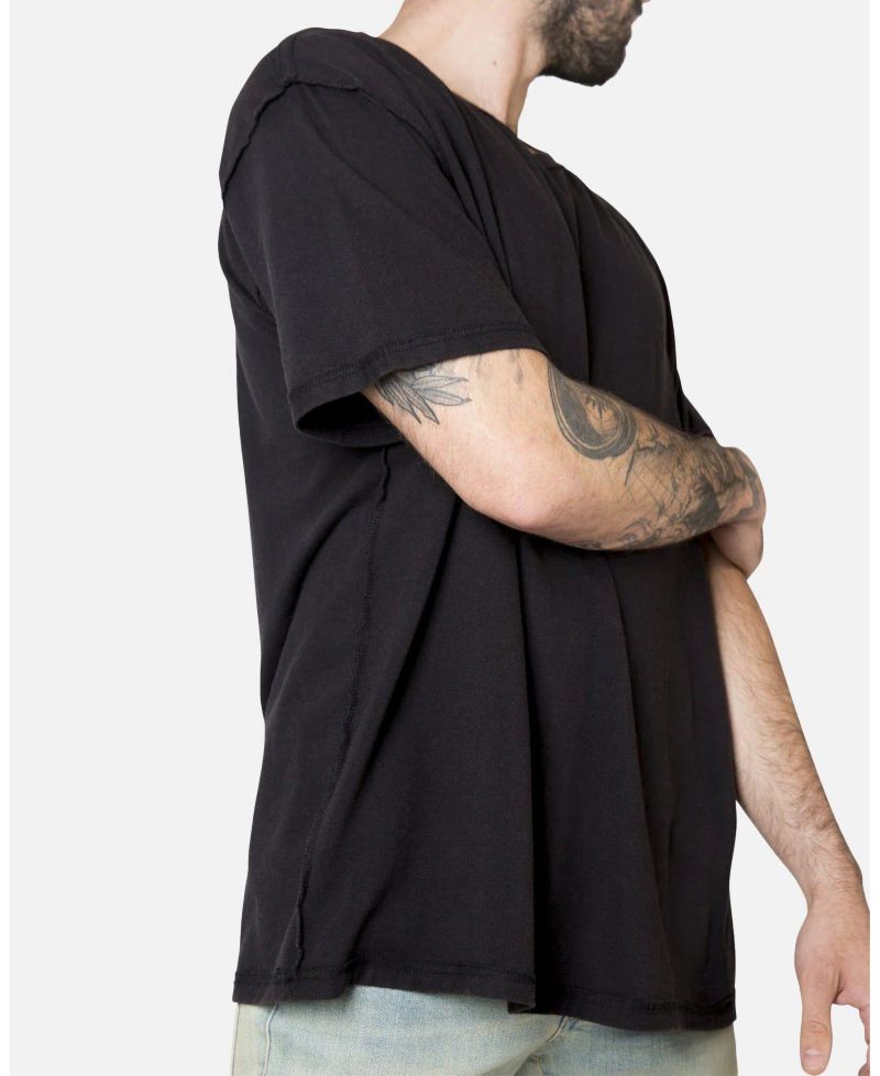Men's Inside Out Oversized Dropped-Shoulder T-Shirt