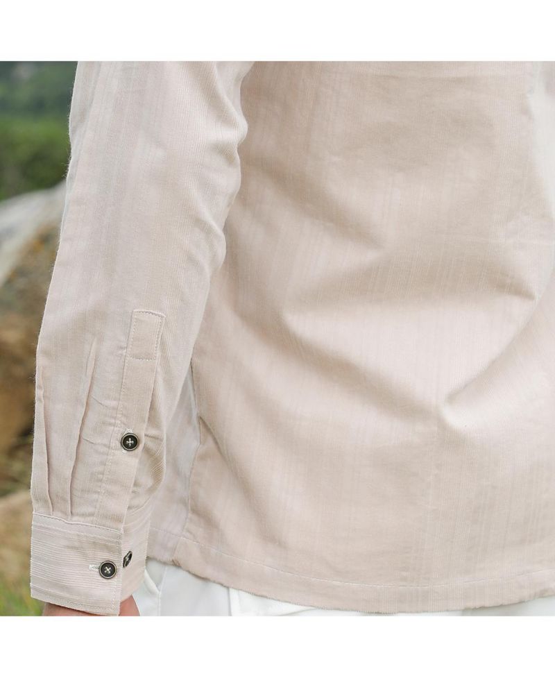 Men's Multitrack-Striped Shirt