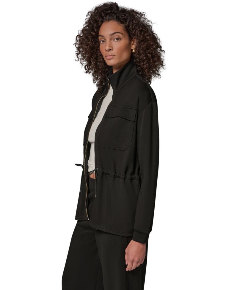 Women's Jet Setter Utility Lightweight Mock Neck Jacket